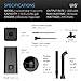AC Infinity CLOUDFORGE T7, Plant Humidifier 15L with VPD Humidity Controls, 10-Level Precision Vaporizer, Extendable Hose, Targeting Pipe, and No-Leak Seal for Grow Tents