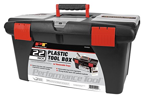 Performance Tool W54022 22-Inch Plastic Tool Box #TOP17
