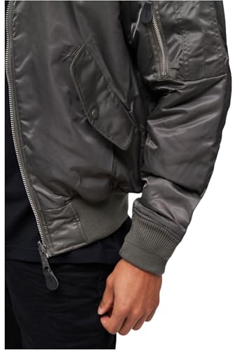 Brandit MA1 Jacket, Uomo, Anthrazit, L - 6