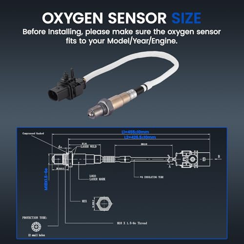 Sensor de Oxígeno para Ford F-150 5.0L/6.2L y más miniatura 3