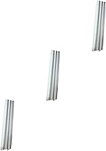 IMIKEYA 3 Peças Cortinas Transparentes Cortinas Transparentes Cortinas De Fios Cortinas De Vitrine De Loja Cortinas Florais Cortinas Cinza Janela Tule Cortinas Voile Pacote De Listras