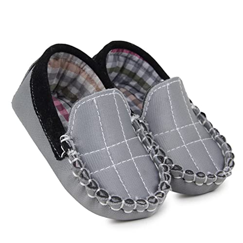 Neska Moda 6 To 12 Months Baby Boys Synthetic Loafer Booties