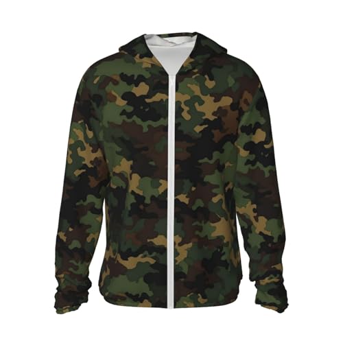 Chemise de soleil femme motif camouflage UPF 50+ manches longues