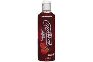 Doc Johnson Good Head Oral Delight Gel, Sweet Strawberry/White