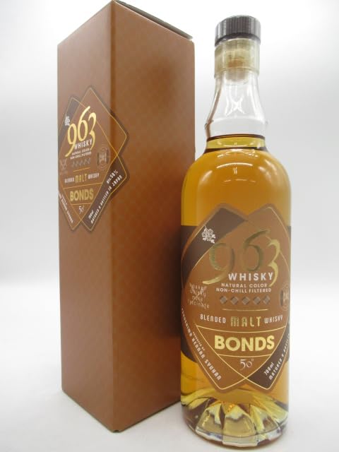 Amazon.co.jp: 笹の川酒造 963 ボンズ BONDS ブレンデッドウイスキー