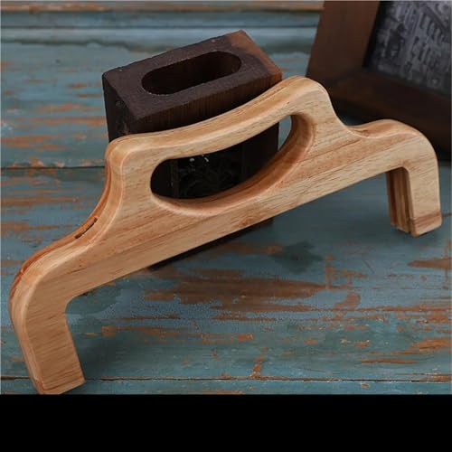 Poignée de portefeuille en bois noble, accessoire haut de gamme pour sac