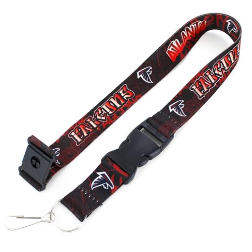 aminco NFL Atlanta Falcons Graffiti Lanyard