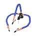 Produktbild Helfende Hände Seltsame Arme Löten Reparatur Montage Schweißwerkzeuge Schraubstock Tischklemme Station 3 stücke Flexible Drehbare (Blau)
