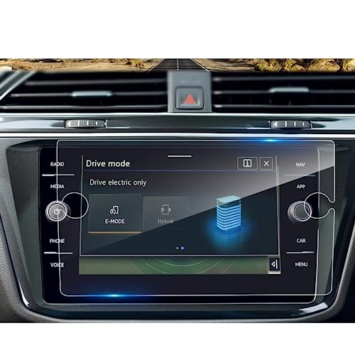 Protecteur d'écran anti-rayures 8 pouces pour radio et GPS de voiture VW Tiguan 2022
