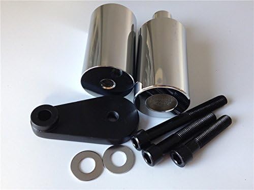 SMT-No Cut Frame Slider Protector Compatible With 2003-2005 Yzf R6 2006-2009 R6S Cd [B075VM3P5G]