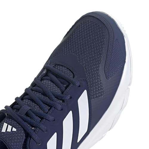Image of adidas Mens Courtjam Control 3 Tennis Sneakers Shoes - Blue