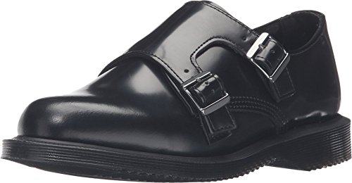Dr. Martens Women's Pandora Slip-On Loafer, Black, 3 UK/5 M US