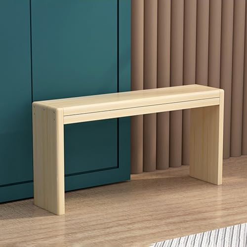 Banco de cocina de madera estilo granja rustico para mesa de comedor 2
