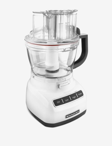 KitchenAid KFP1330CU 13-Cup Food Processor with Exact Slice System - Contour Silver