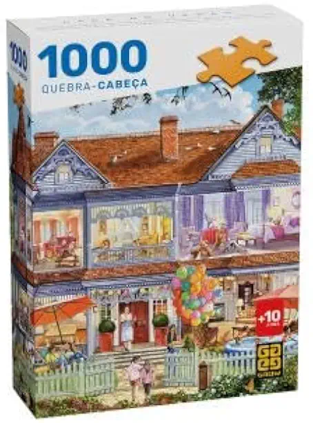 Quebra-cabeça 1000 peças Casa no Verão