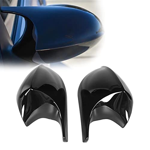Coque de rétroviseur protection noire pour BMW E90 E91 E87 E82, remplacement anti-rayures - 2