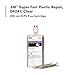 3M Super Fast Plastic Repair, 04247, Tranlucent Color, Ready-To-Use, Two-Part Epoxy Finishing Adhesive, 200 mL/6.75 fl oz Cartridge