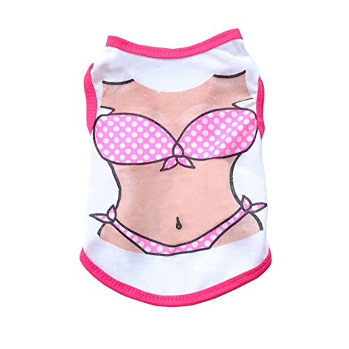 Pigiama Per Cani Piccoli Motivo Margherite - Cotone, 4 Gambe - Taglie Da S A XXL - Foto 4