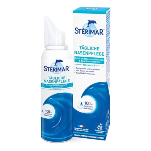 Stérimar Hygiene Meerwasser Nasenspray - 100{e97afad57ba4a17a3304ff9e581f03267509f457814462de708e10d120811aba} natürliches Meerwasser - 2 in 1 Spray & Spülung für Erwachsene und Kindern ab 3 Jahren Stérimar Hygiene Meerwasser Nasenspray - 100{e97afad57ba4a17a3304ff9e581f03267509f457814462de708e10d120811aba} natürliches Meerwasser - 2 in 1 Spray & Spülung für Erwachsene und Kindern ab 3 Jahren