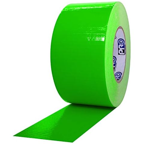 ProTapes Pro Duct 139 PE-Coated Cloth Fluorescent Tape Cover