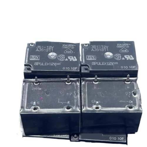Relais JS1-12V AJS1311 miniature 5 broches pour circuits imprimés