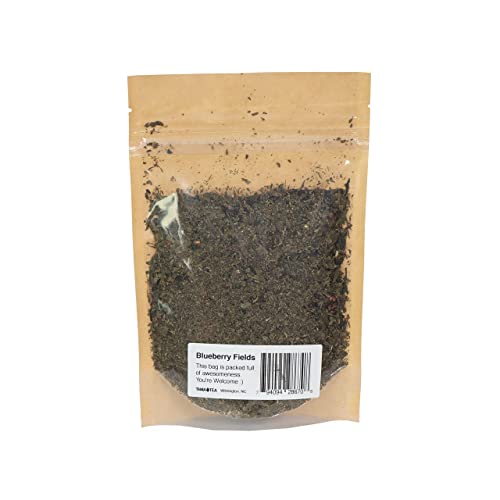 Tama Tea Blueberry Fields Premium Loose Leaf Blueberry Tea - Rich & Aromatic Blueberry Tea - Hot & Iced Tea - Finest Natural Flavor Of Smooth And Blueberry Fields Tea - 3.0 Ounce #TOP2