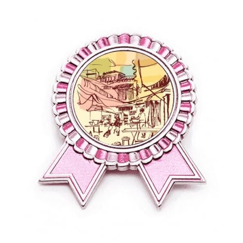 Broche Thaïlande pour égayer une tenue sombre avec du métal rose