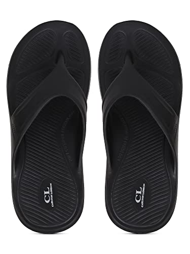 Image of Carlton London Men's Textured Slip-On Flip Flop