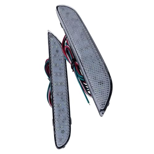 Réflecteur pare-chocs arrière Infiniti QX60 QX80 QX30 lentille claire x2