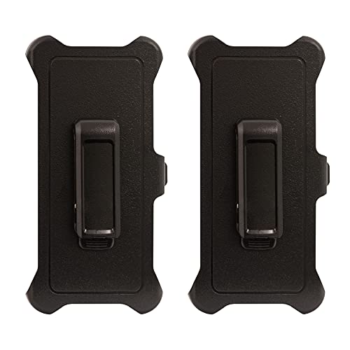 Caseium Holster Belt Clip Replacement [2 Pack] Compatible with OtterBox Defender Series Case for Apple iPhone 12 Pro Max (6.5