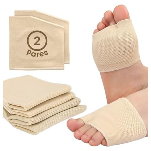 2 pares de Almohadillas Para Pies. Plantillas Metatarsalgia, Fascitis Plantar. 2 Tallas 35-39 y 40-44. Almohadilla metatarsal de gel para alivio del Dolor y Protección Dedos Pie. ALBURAN® (35-39)