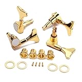 Gatuida 4 pièces Clés Accordage Basses Étanches Rl avec Vis et Bagues Mécaniques pour ...