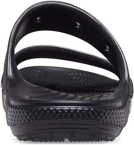 Crocs Unisex Classic Sandal Slide, Rainbow/White, Numeric_6 US Men | Image 1