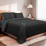 Dreamlab Set de Edredon Matrimonial Ligero con Fundas de Almohadas | Colcha para Cama Capitonada | Edrecolcha...