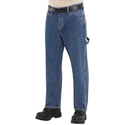 Bulwark męski odporny na płomień 400 ml wstępnie wyprany denim ogrodniczka