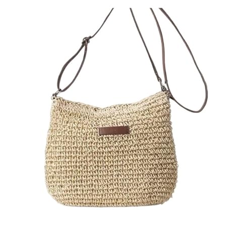 Sac à bandoulière en paille la mode pour femme adepte de style bohème de plage