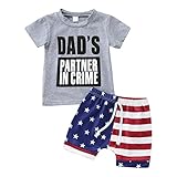 Camiseta de manga corta con diseño de la bandera de los Estados Unidos, para bebés de 0 a 6 meses, para niños y niñas, talla 86, gris, 18 meses