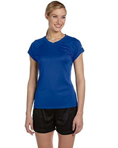 T-shirt Champion Double Dry col V textile extensible athlétique