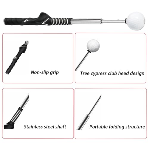 Kit d'entraînement de golf pour progresser à la maison et au bureau - 3