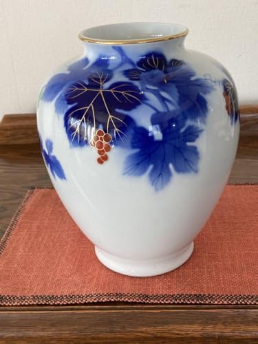 深川製磁　花器　入手困難 梅牡丹 12号花生 | 深川製磁/フカガワセイジ | 三越伊勢丹