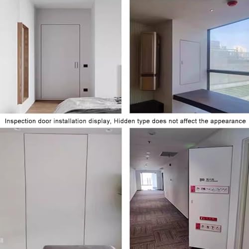 Puerta de aluminio duradero para registro de paredes de yeso y escotilla de servicio 5