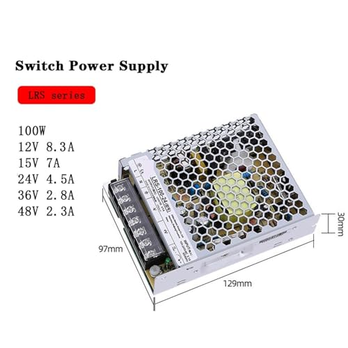 Alimentation CC LRS-100-36 pour remplacer vos transformateurs bruyants et stabiliser vos LED - 2