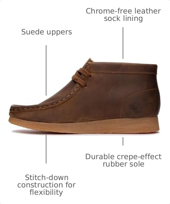 Image of Clarks - Kids Wallabee O Boot