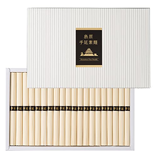 Settella 島原手延べそうめん50g×20束1kg ギフト包装 贈答 お中元のサムネイル