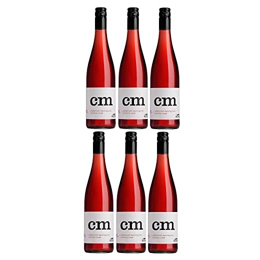 Thomas Hensel Aufwind Cabernet Merlot Roséwein Wein trocken Pfalz Deutschland (6 Flaschen)