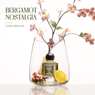 Secret Alchemist Bergamot Nostalgia Eau de Parfum 100ml – Long Lasting Unisex Clean Perfume for Women & Men | Citrusy Woody Sandalwood & Cherry Blossom | High Concentration, Everyday & Work Wear