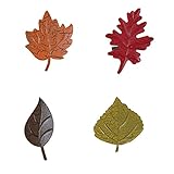 Park Designs 4 Assorted Fall Leaf Napkin Rings
