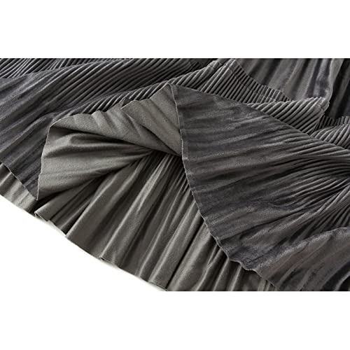 Geagodelia Gonna da Donna Lunga a Pieghe Gonna