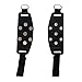 Pineapplen 7 Dents Nylon Autocollant Crampons à Glace Chaussures Crampons Anti-DéRapant Pince à Glace RandonnéE Pointes Glace Banquise Marche Couverture de Chaussure