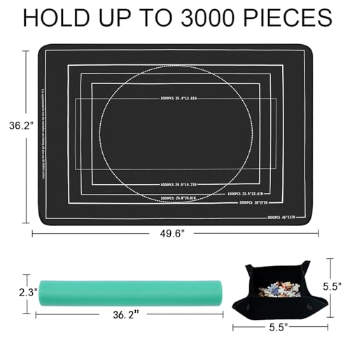 Lwoeo 3000BB Jigsaw Puzzle Mat Roll Up thumb #4